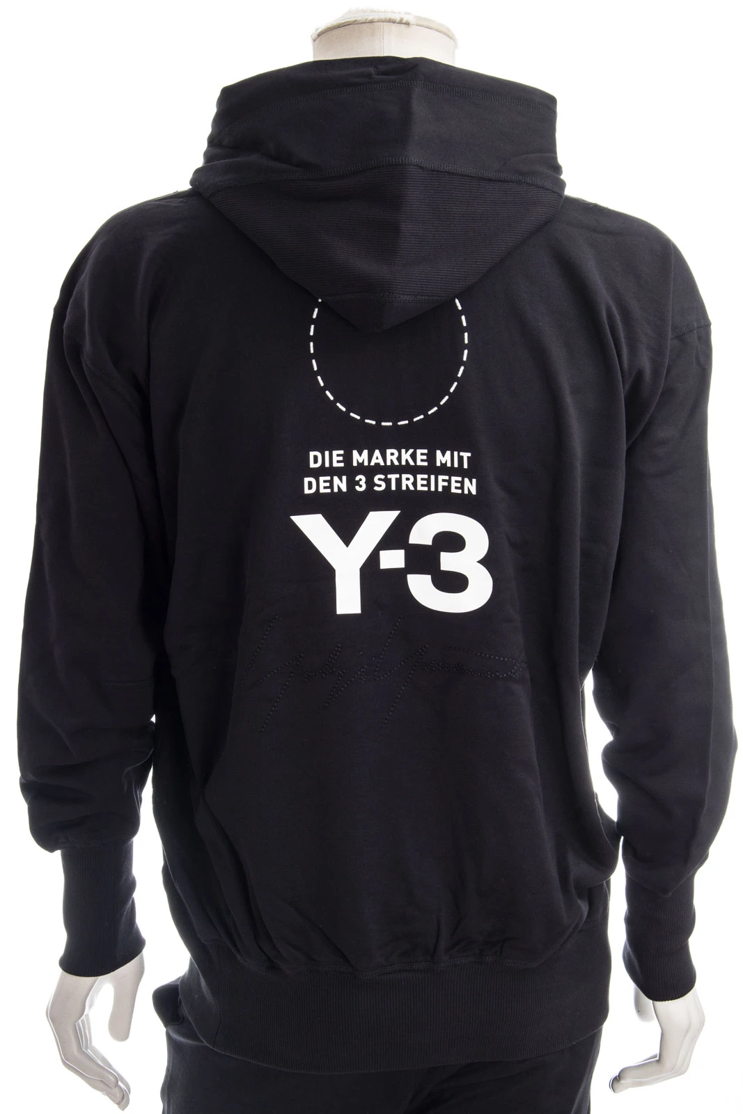 Y-3 YOHJI YAMAMOTO Sweatshirt M STKD HOODIE – Bild 3