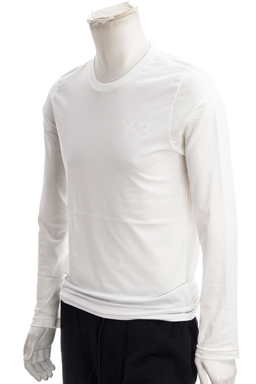 Y-3 YOHJI YAMAMOTO Shirt M CL LS TEE LF – Bild 2