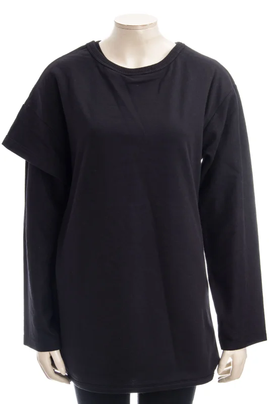 Y-3 YOHJI YAMAMOTO Sweatshirt W 2LYR FLCE SWT