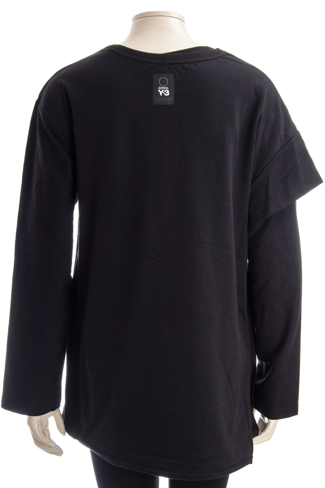 Y-3 YOHJI YAMAMOTO Sweatshirt W 2LYR FLCE SWT – Bild 3