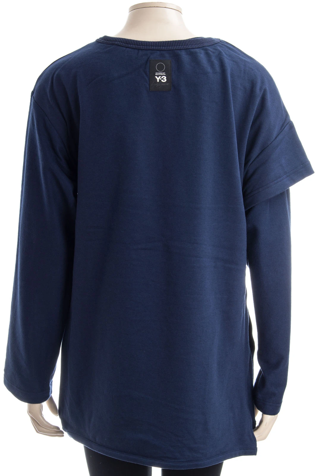 Y-3 YOHJI YAMAMOTO Sweatshirt W 2LYR FLCE SWT – Bild 3