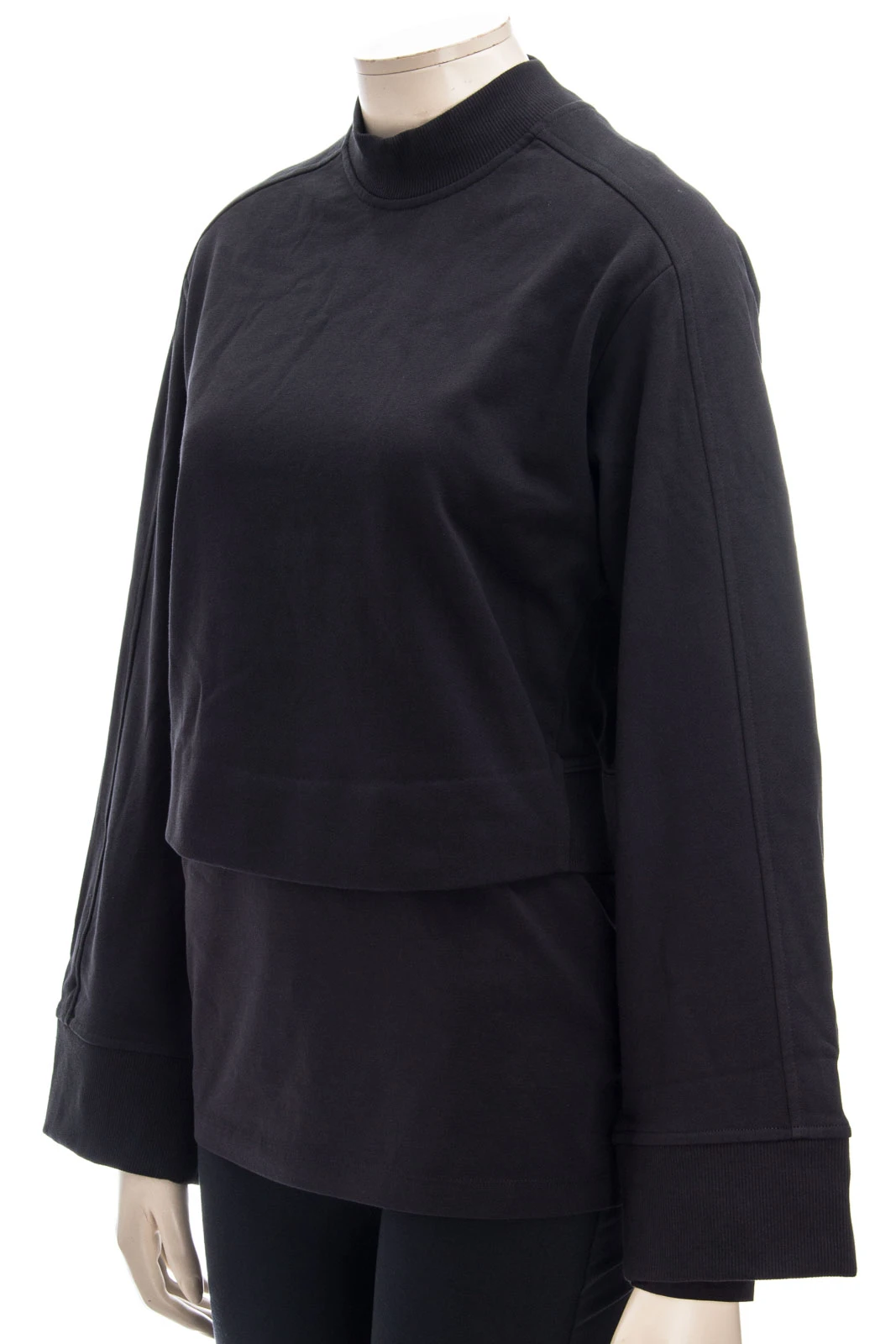 Y-3 YOHJI YAMAMOTO Sweatshirt W STKD HNCK SWT – Bild 2