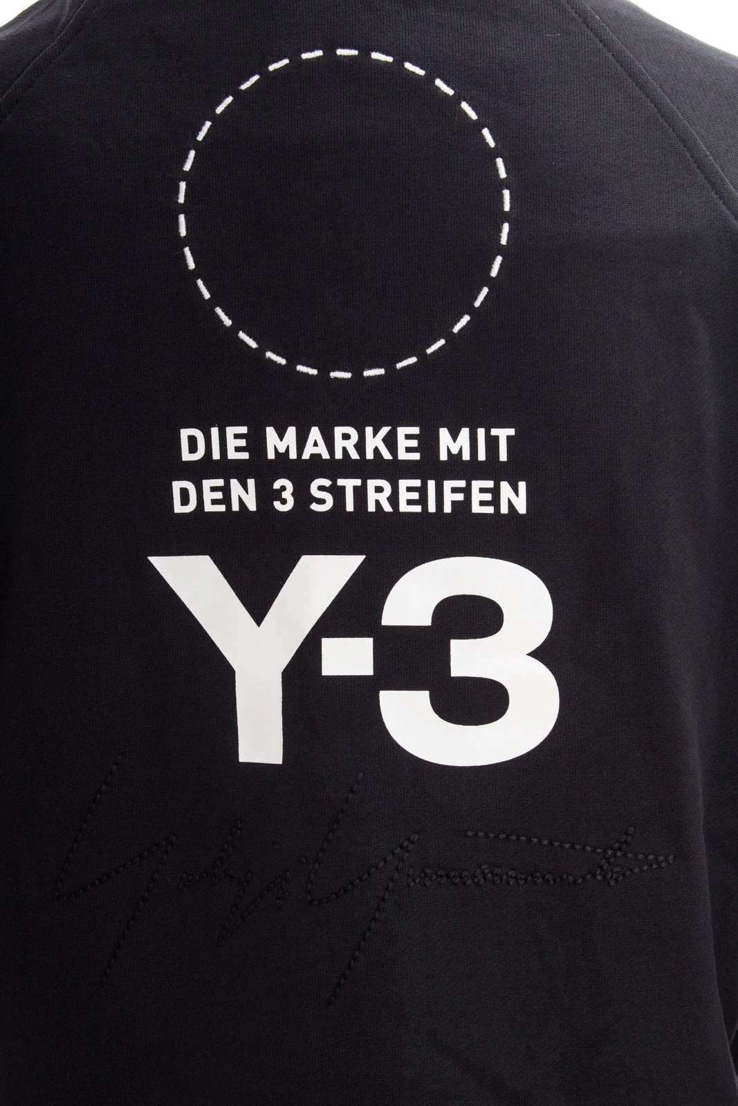 Y-3 YOHJI YAMAMOTO Sweatshirt W STKD HNCK SWT – Bild 4