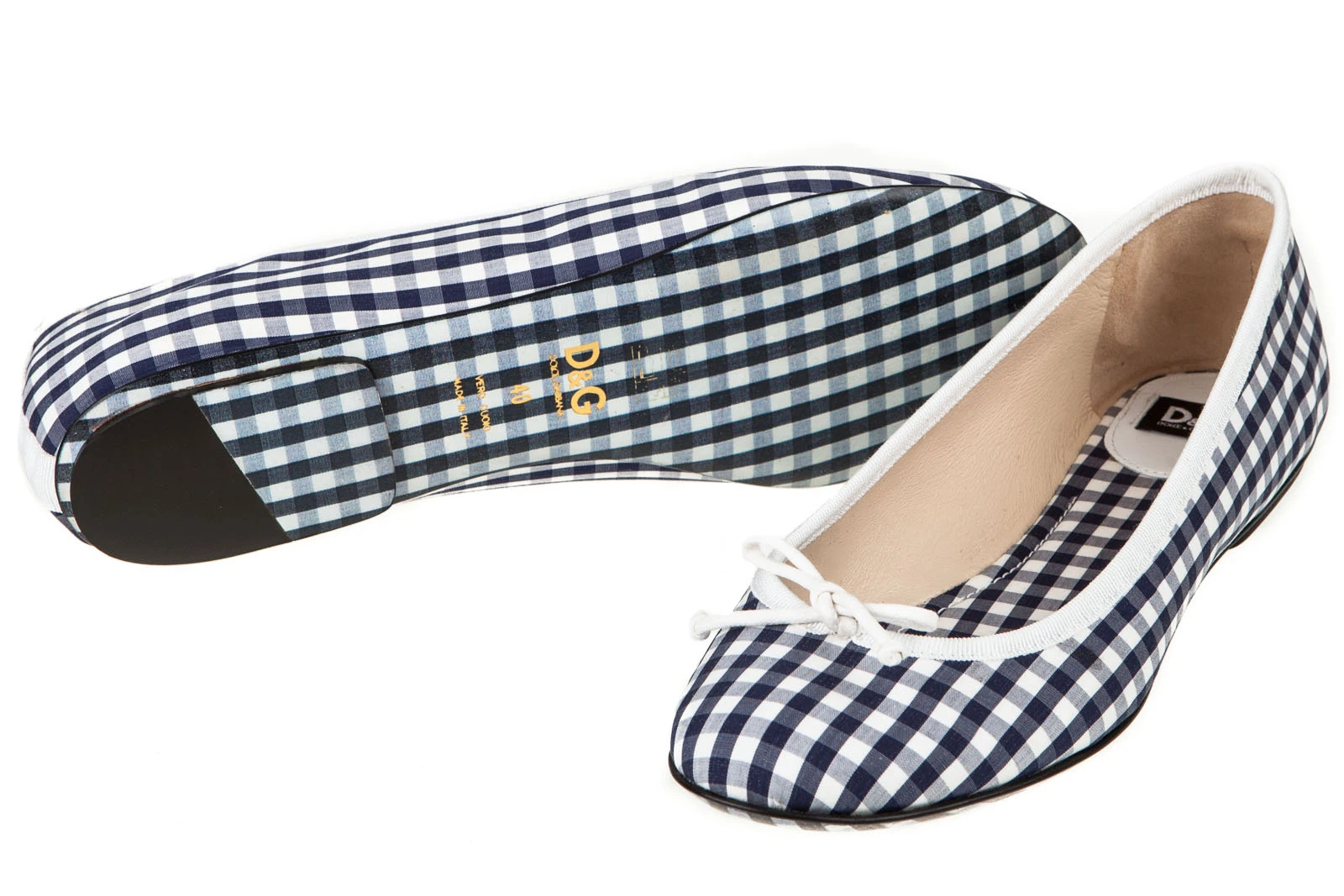 D&G Ballerina TESSUTO VICHY – Bild 2