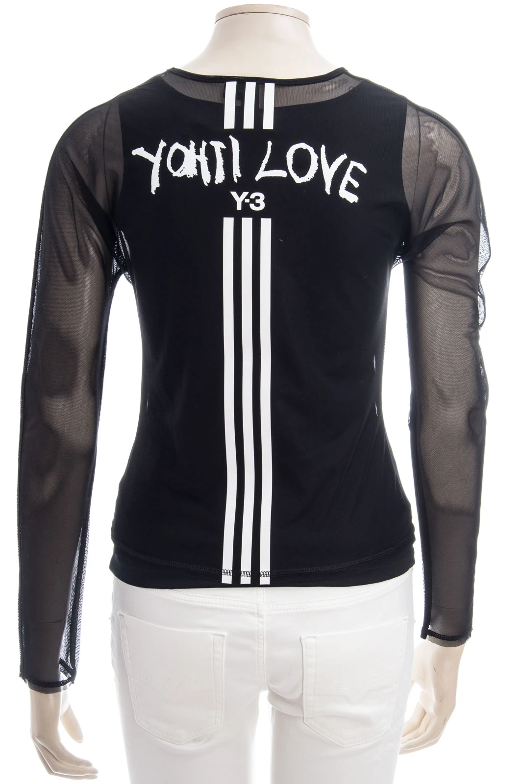 Y-3 YOHJI YAMAMOTO Shirt W YLOVE LS TEE – Bild 3