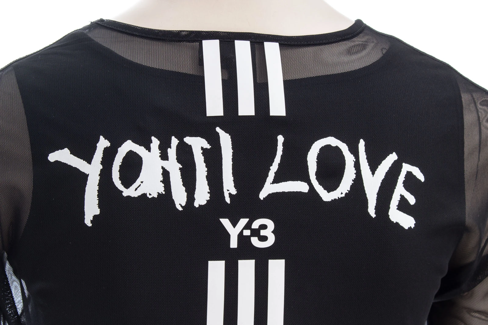 Y-3 YOHJI YAMAMOTO Shirt W YLOVE LS TEE – Bild 4