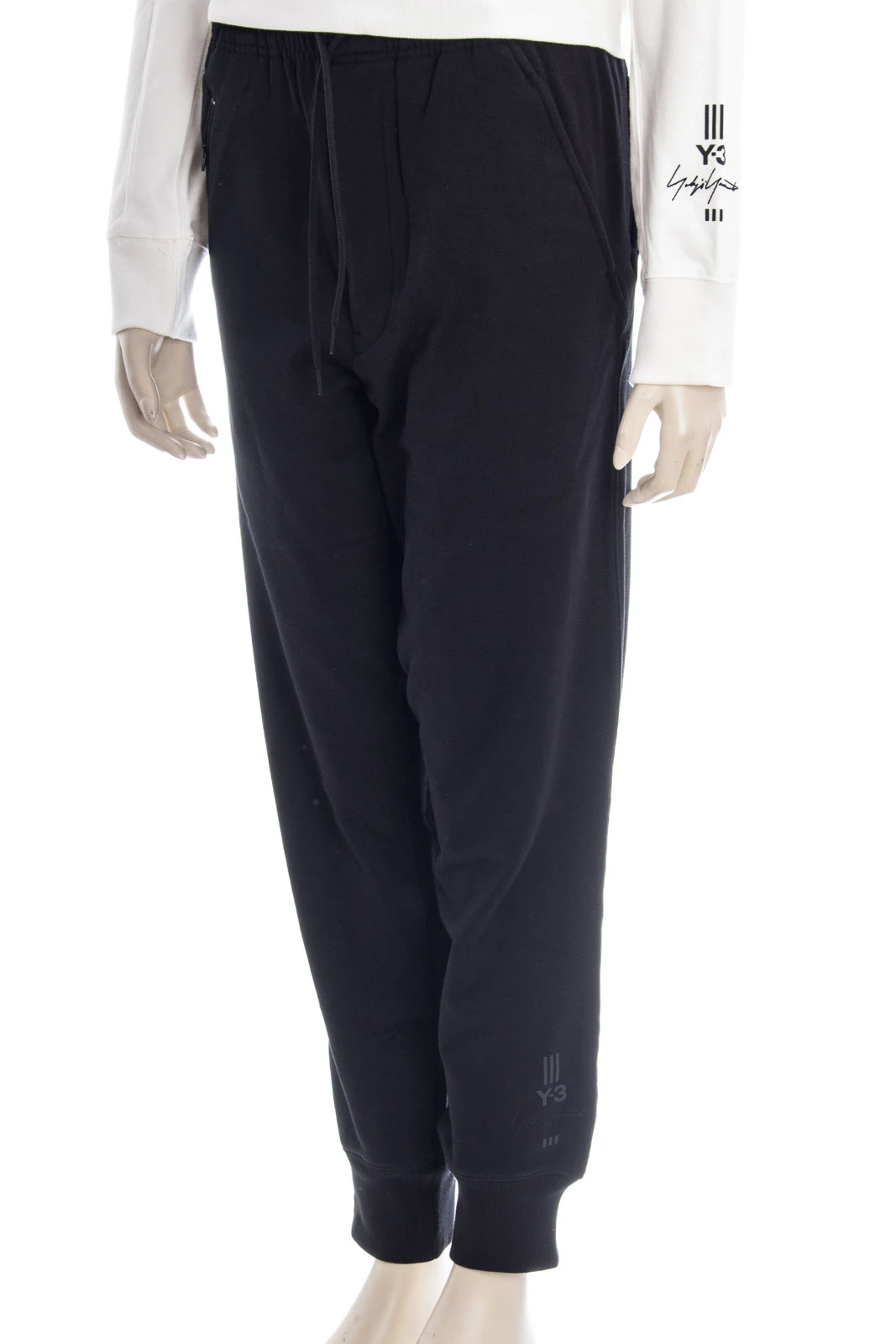 Y-3 YOHJI YAMAMOTO Sweathose U CL CUFF PANT – Bild 2