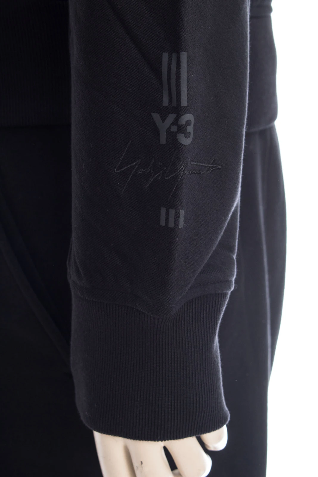 Y-3 YOHJI YAMAMOTO Sweatjacke U NEW CL HOODIE – Bild 4