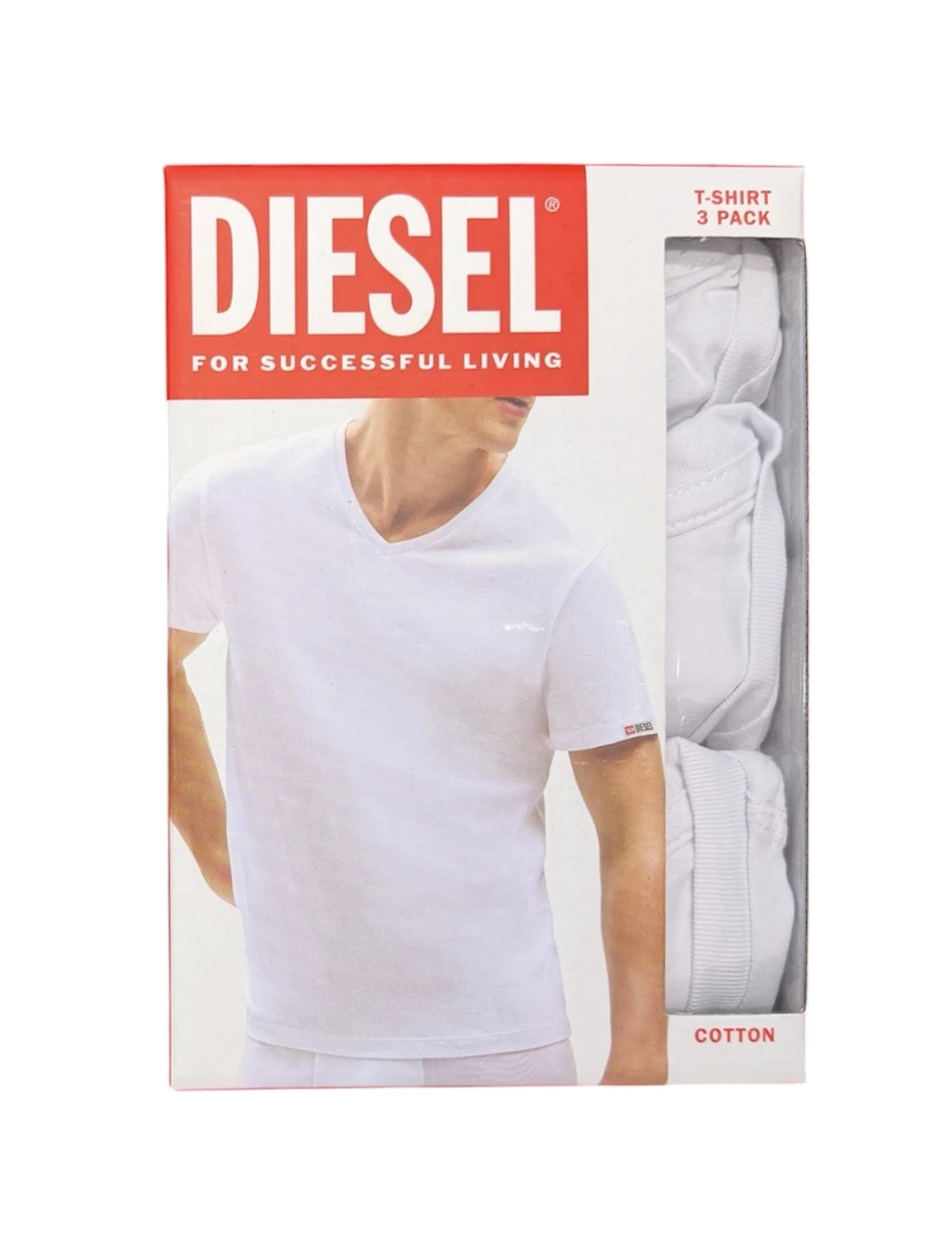 Shirts mit V-Ausschnitt im 3er Pack MICHAEL-D-CORE – Bild 2