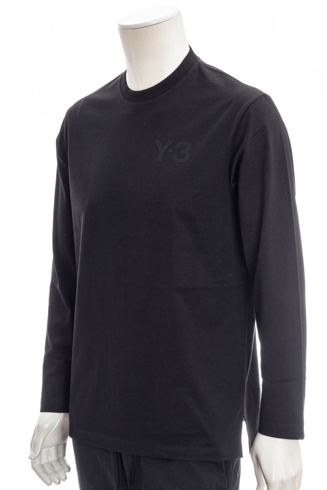 Y-3 YOHJI YAMAMOTO Shirt M CL C LS TEE – Bild 2