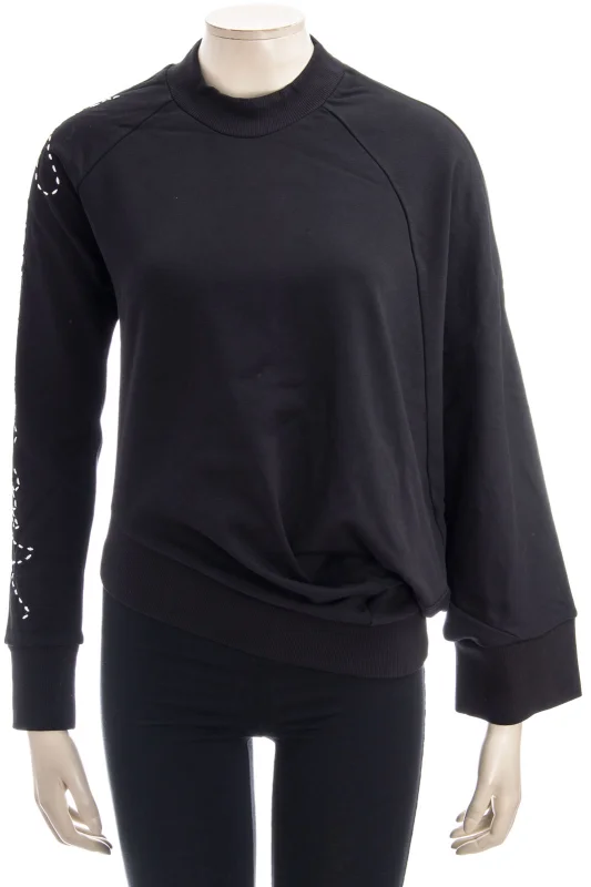Sweatshirt W SASH SLGN SWT