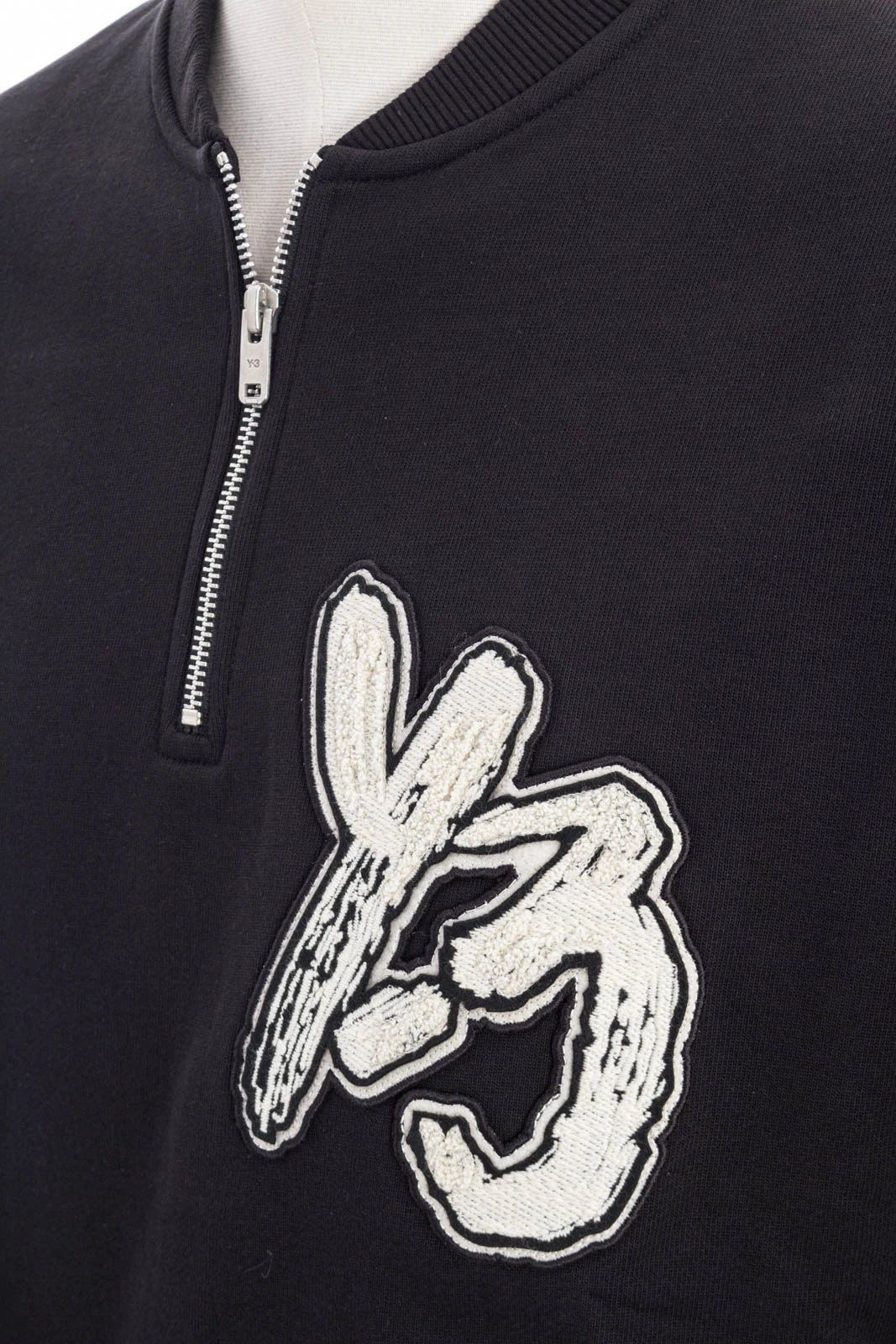 Y-3 YOHJI YAMAMOTO Sweatshirt GFX LOG FT CREW – Bild 4