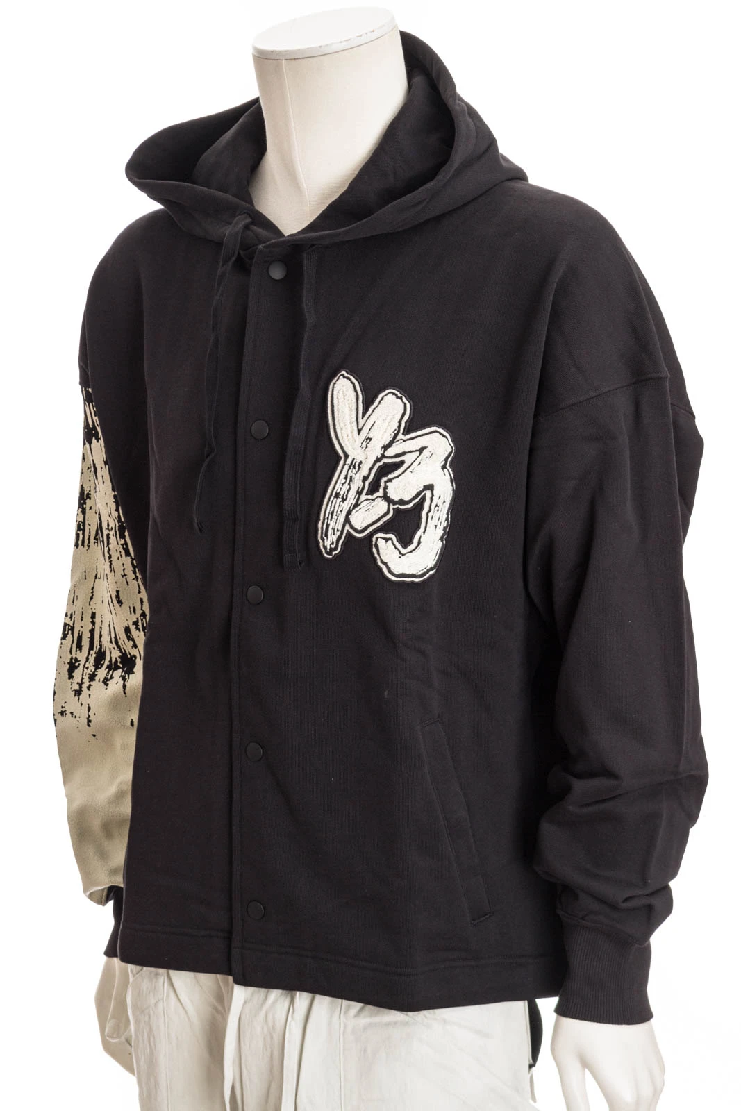 Y-3 YOHJI YAMAMOTO Sweatshirt GFX LOGO FT HDY – Bild 2