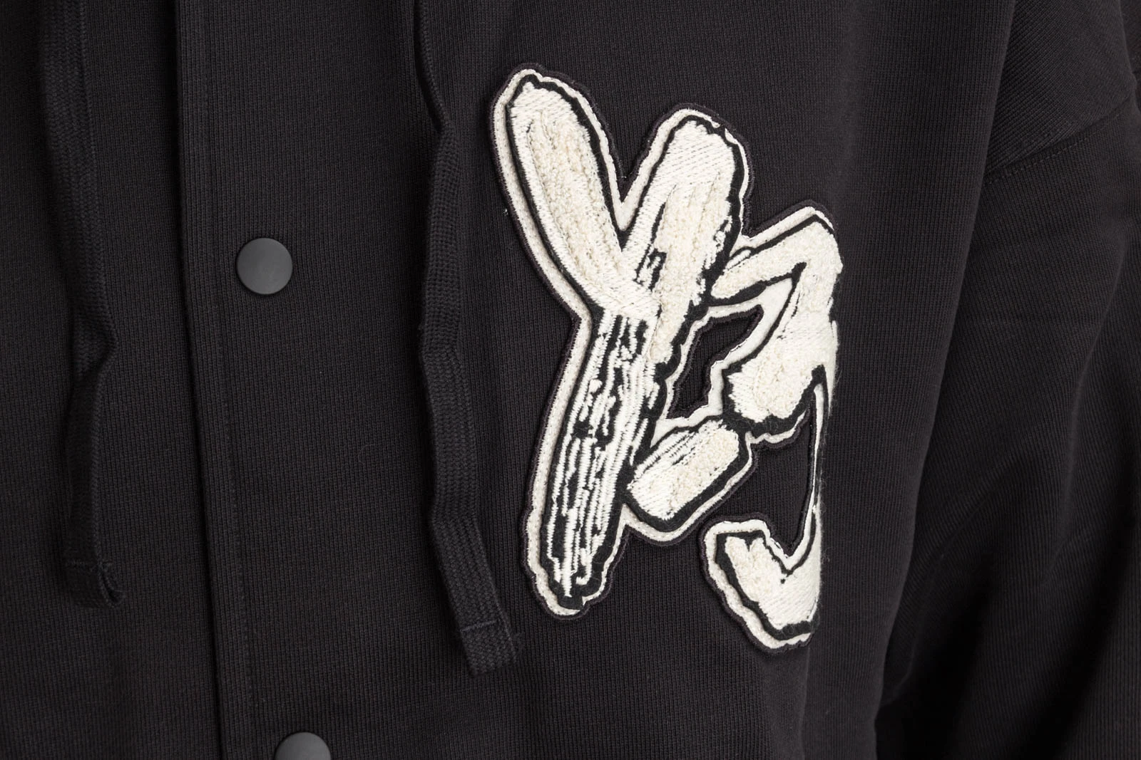 Y-3 YOHJI YAMAMOTO Sweatshirt GFX LOGO FT HDY – Bild 4
