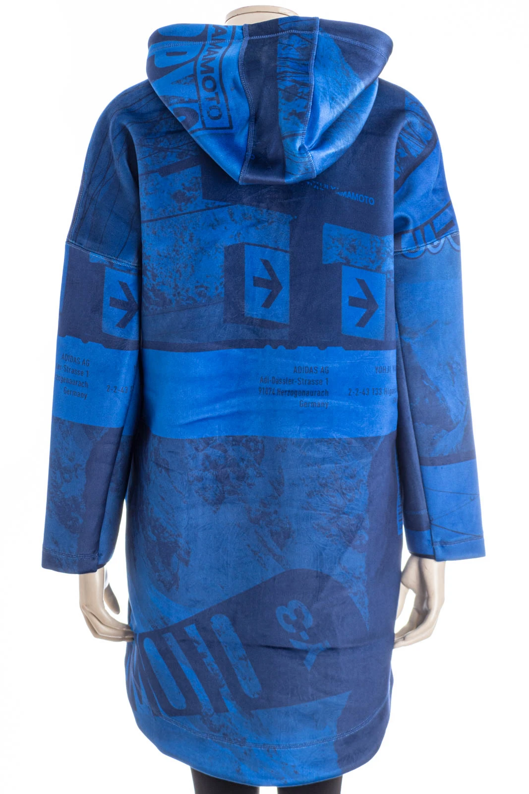 Y-3 YOHJI YAMAMOTO Kleid W CH2 ZINE HDY – Bild 3