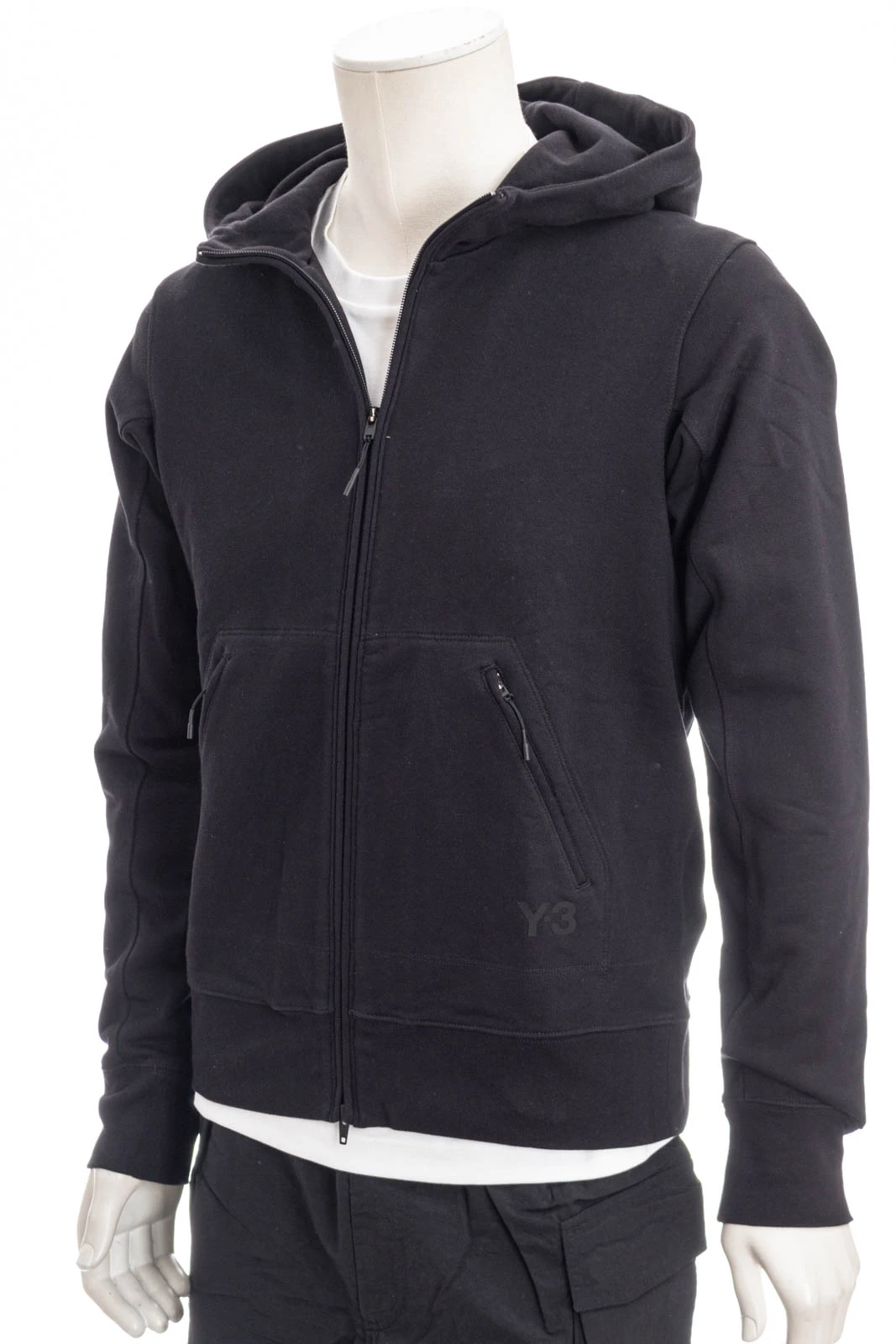 Y-3 YOHJI YAMAMOTO Sweatjacke M CL TRY UT HDY – Bild 2