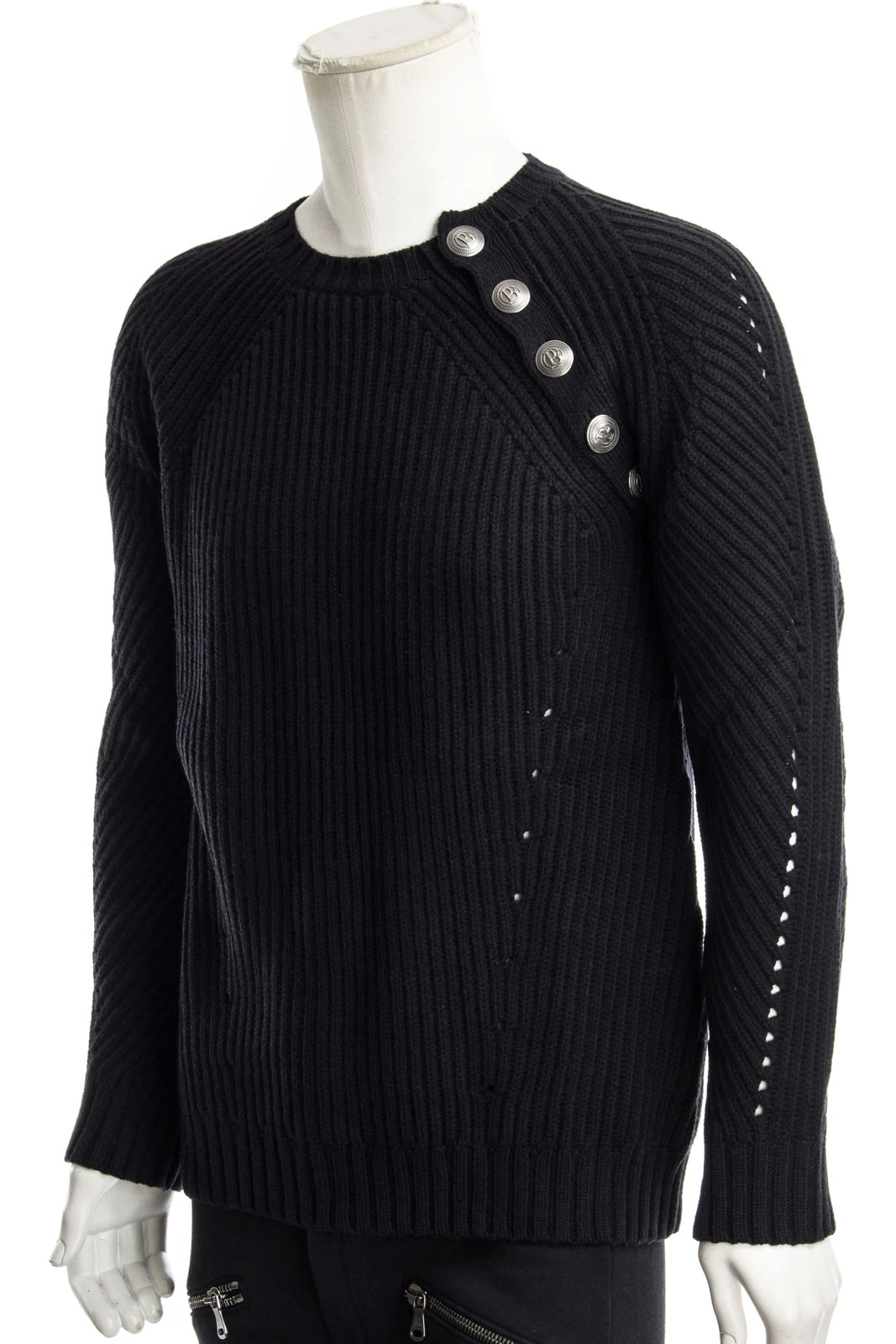 PIERRE BALMAIN Pullover BLACK PB – Bild 2