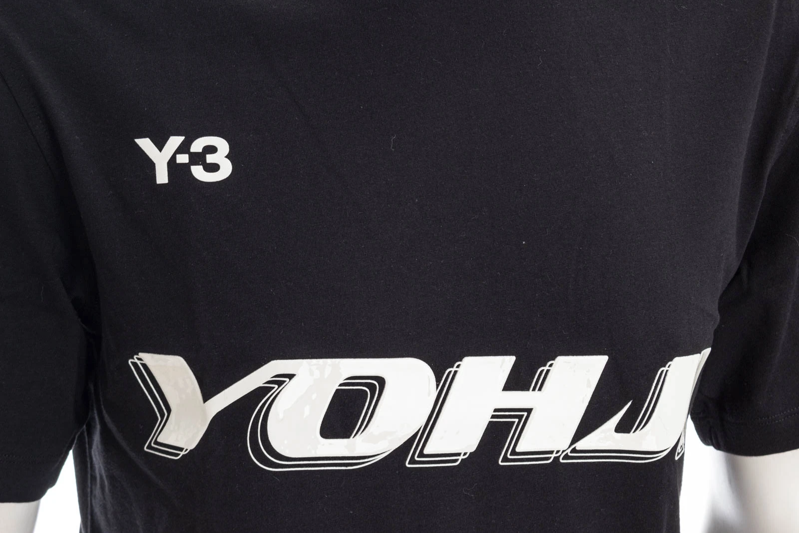 Y-3 YOHJI YAMAMOTO Shirt U GFX SS TEE – Bild 4