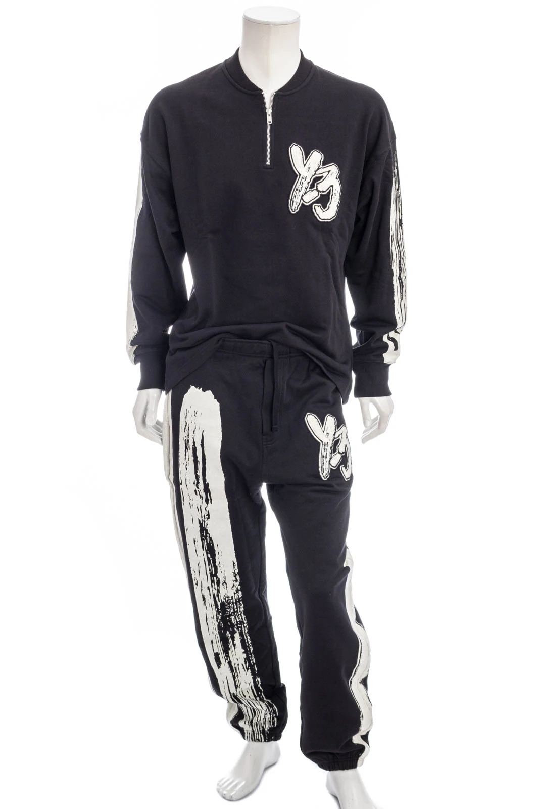 Y-3 YOHJI YAMAMOTO Sweathose LOGO FT PNTS – Bild 5