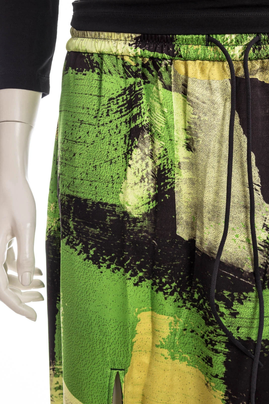 Y-3 YOHJI YAMAMOTO Rock TECH SILK SKIRT – Bild 4