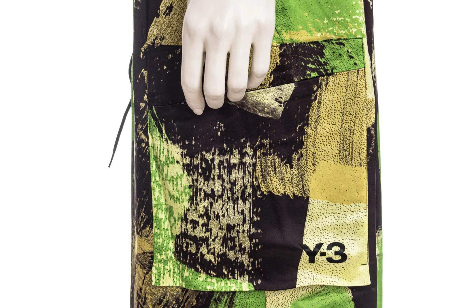 Y-3 YOHJI YAMAMOTO Rock TECH SILK SKIRT – Bild 5