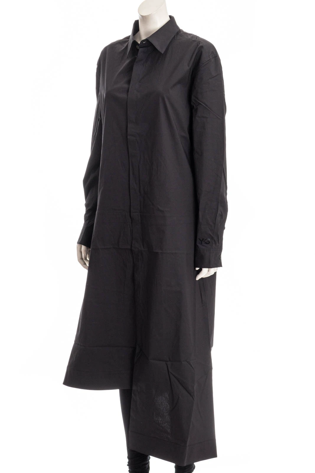 Y-3 YOHJI YAMAMOTO Kleid SHIRT DRESS – Bild 2