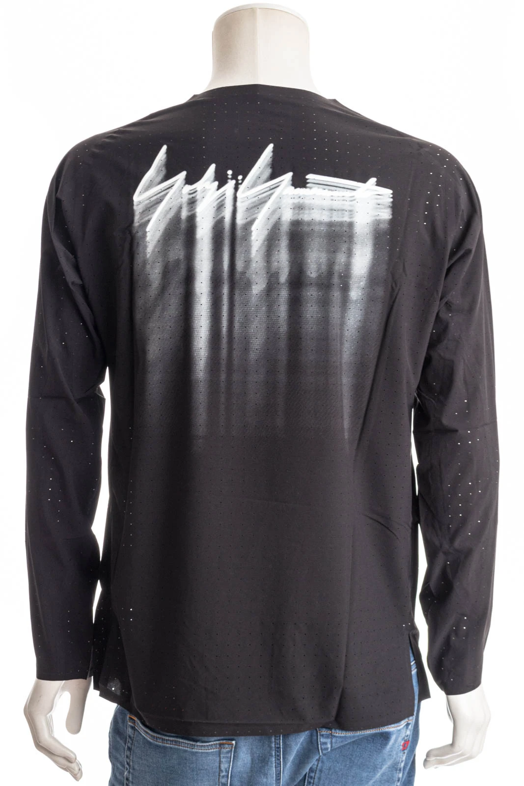 Y-3 YOHJI YAMAMOTO Longsleeve M RUN LS TEE – Bild 3