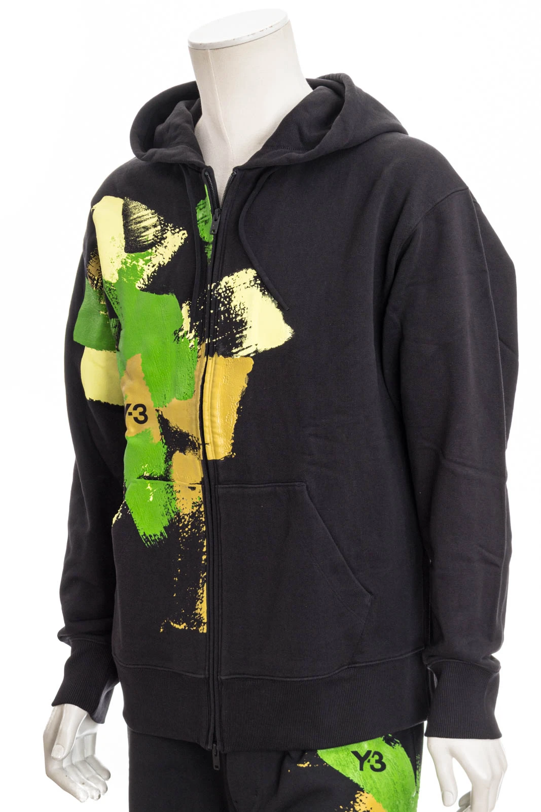 Y-3 YOHJI YAMAMOTO Sweatjacke GFX FT FZ HOOD – Bild 2