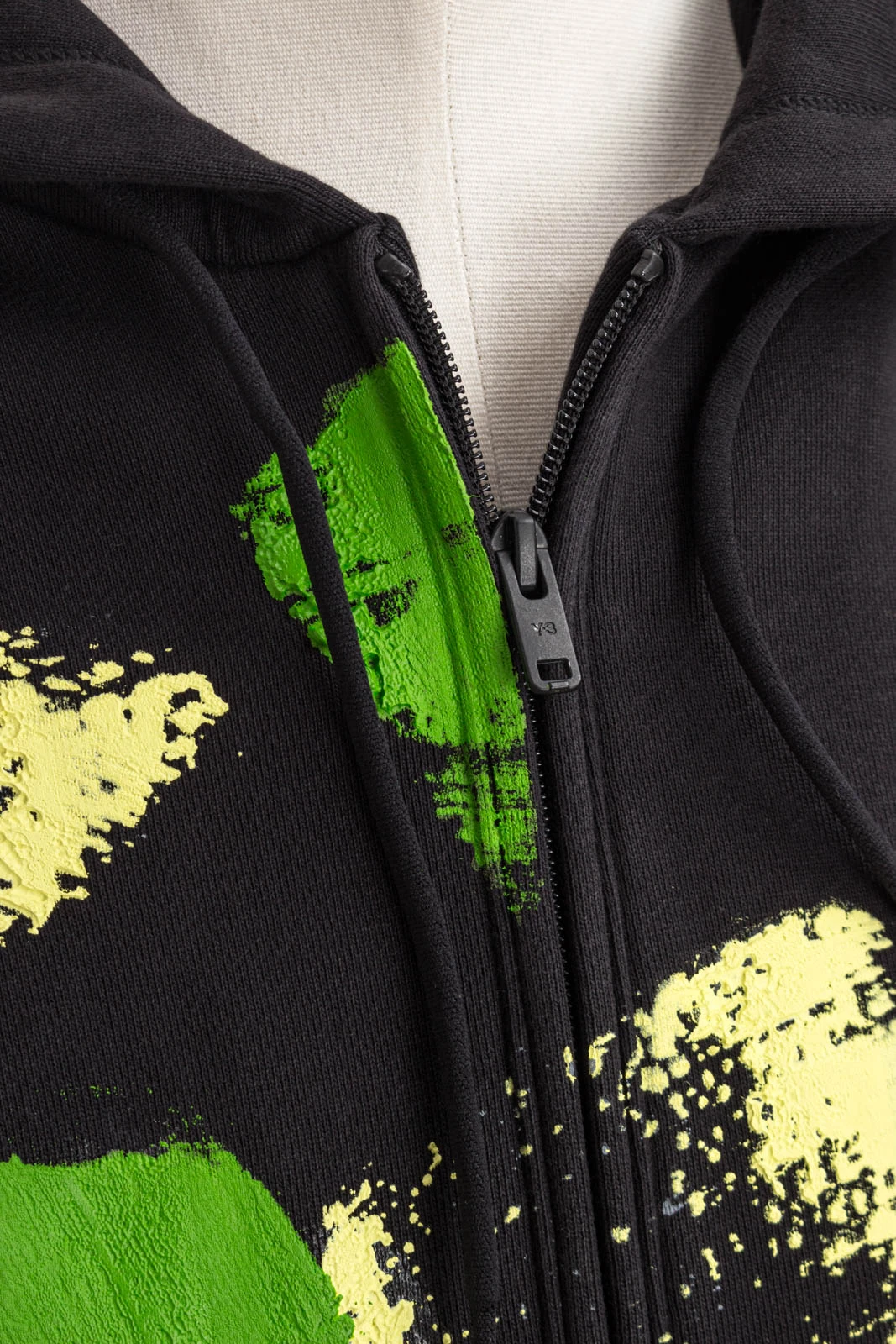 Y-3 YOHJI YAMAMOTO Sweatjacke GFX FT FZ HOOD – Bild 4