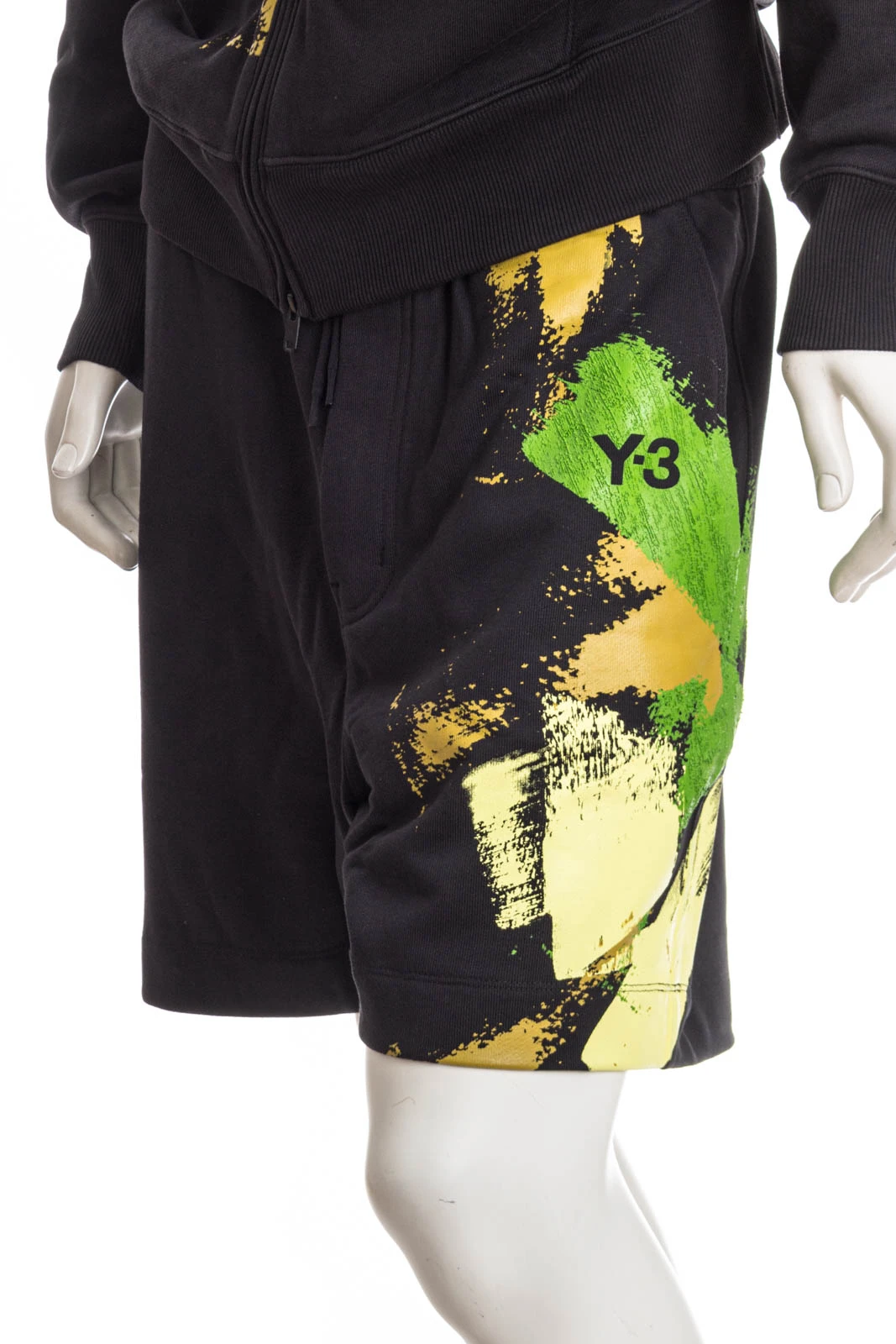 Y-3 YOHJI YAMAMOTO Shorts GFX FT SHORTS – Bild 2