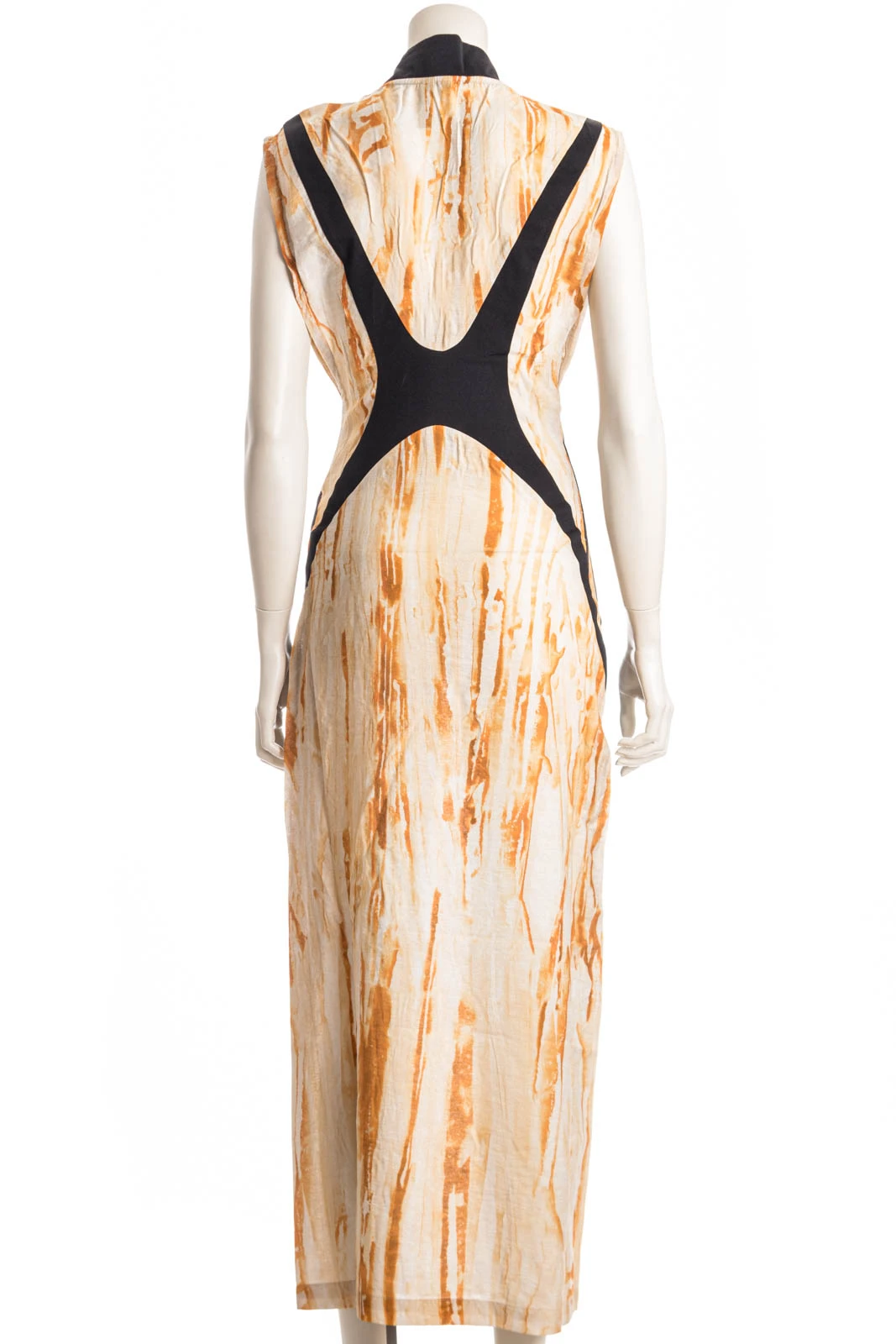 Y-3 YOHJI YAMAMOTO Kleid RUST DYE DRESS – Bild 3