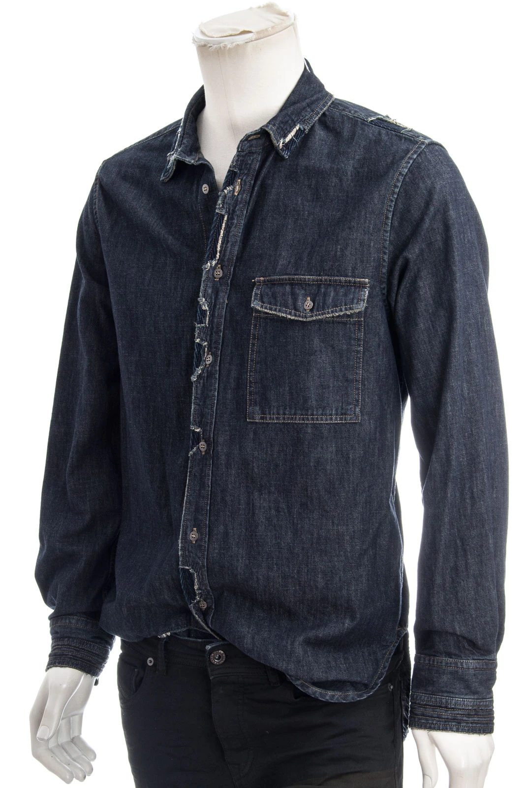 DIESEL BLACK GOLD Jeanshemd SEROI – Bild 2