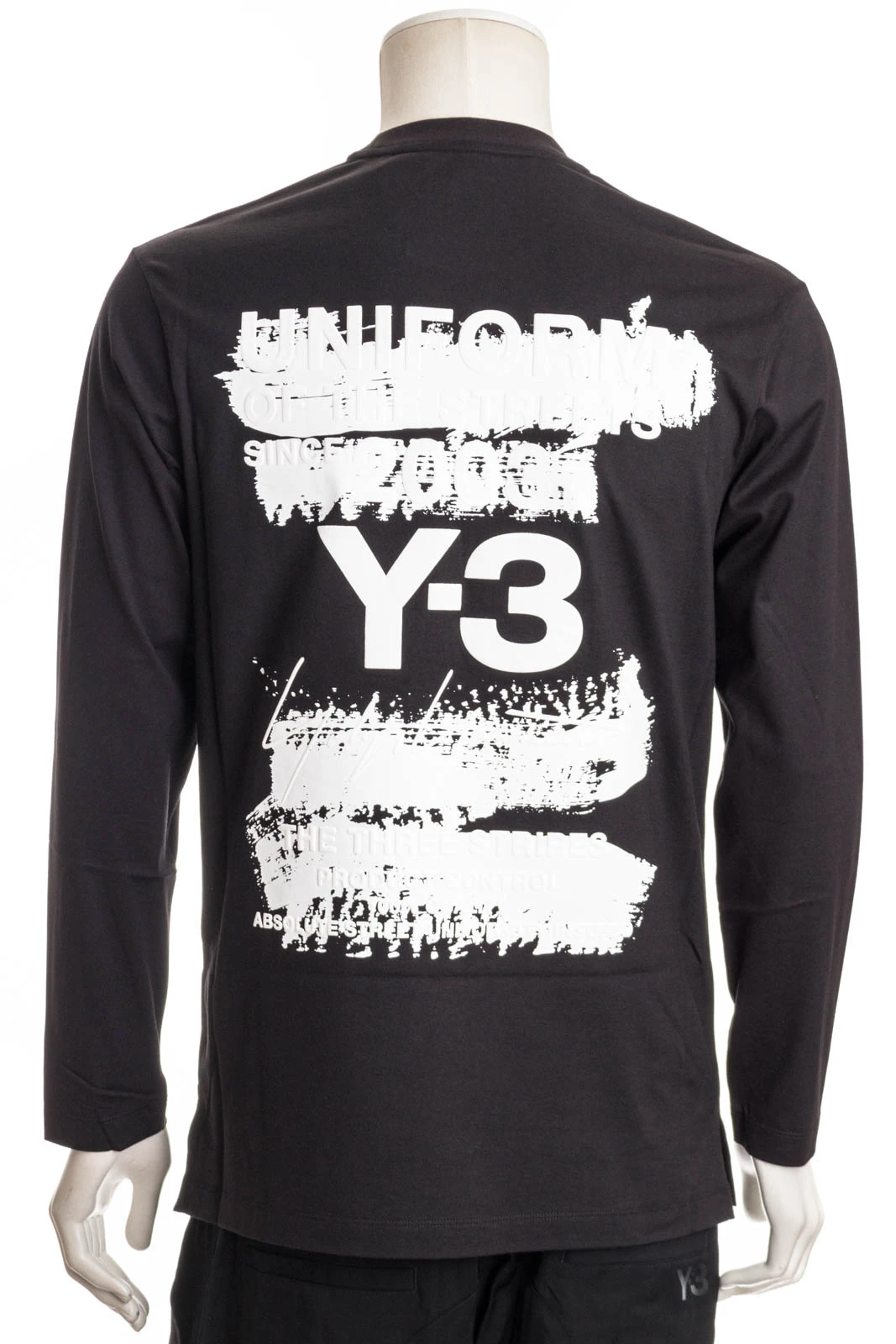 Y-3 YOHJI YAMAMOTO Longsleeve U GFX LS TEE – Bild 3