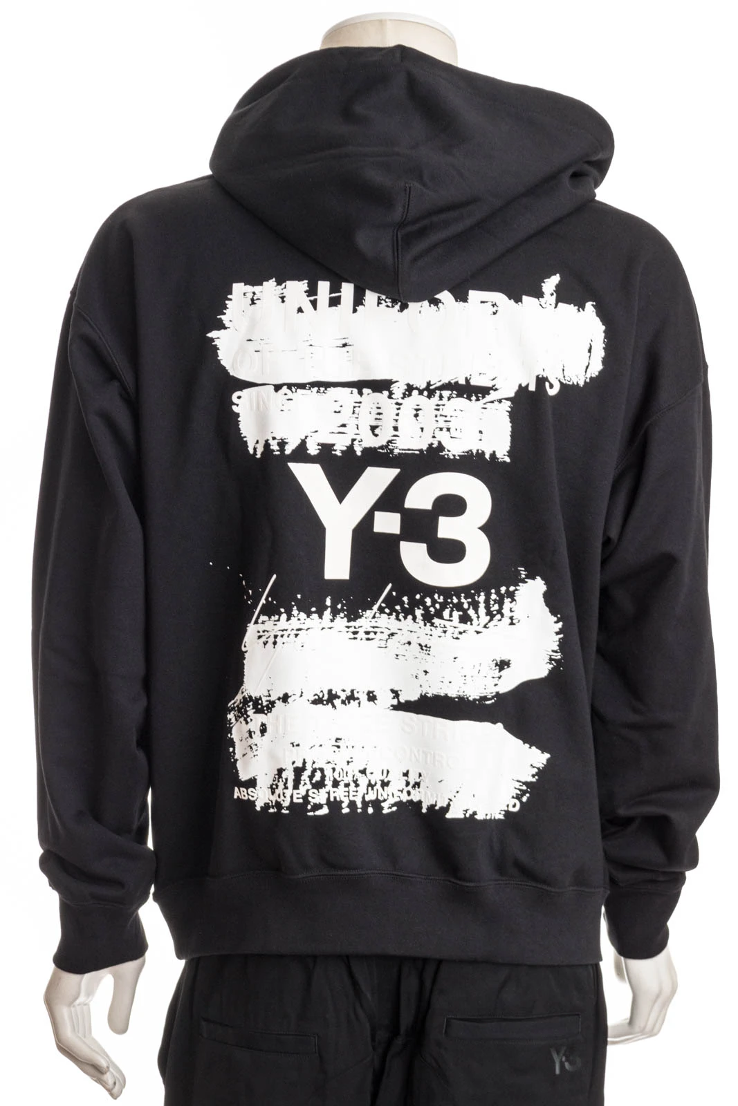 Y-3 YOHJI YAMAMOTO Sweatshirt U GFX HOODIE – Bild 3