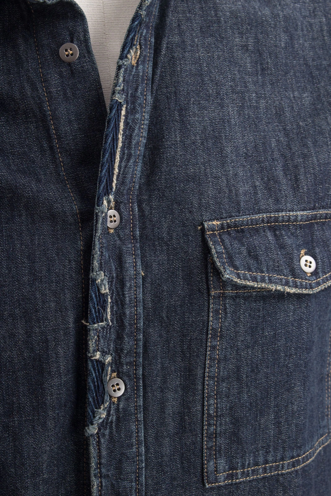 DIESEL BLACK GOLD Jeanshemd SEROI – Bild 4