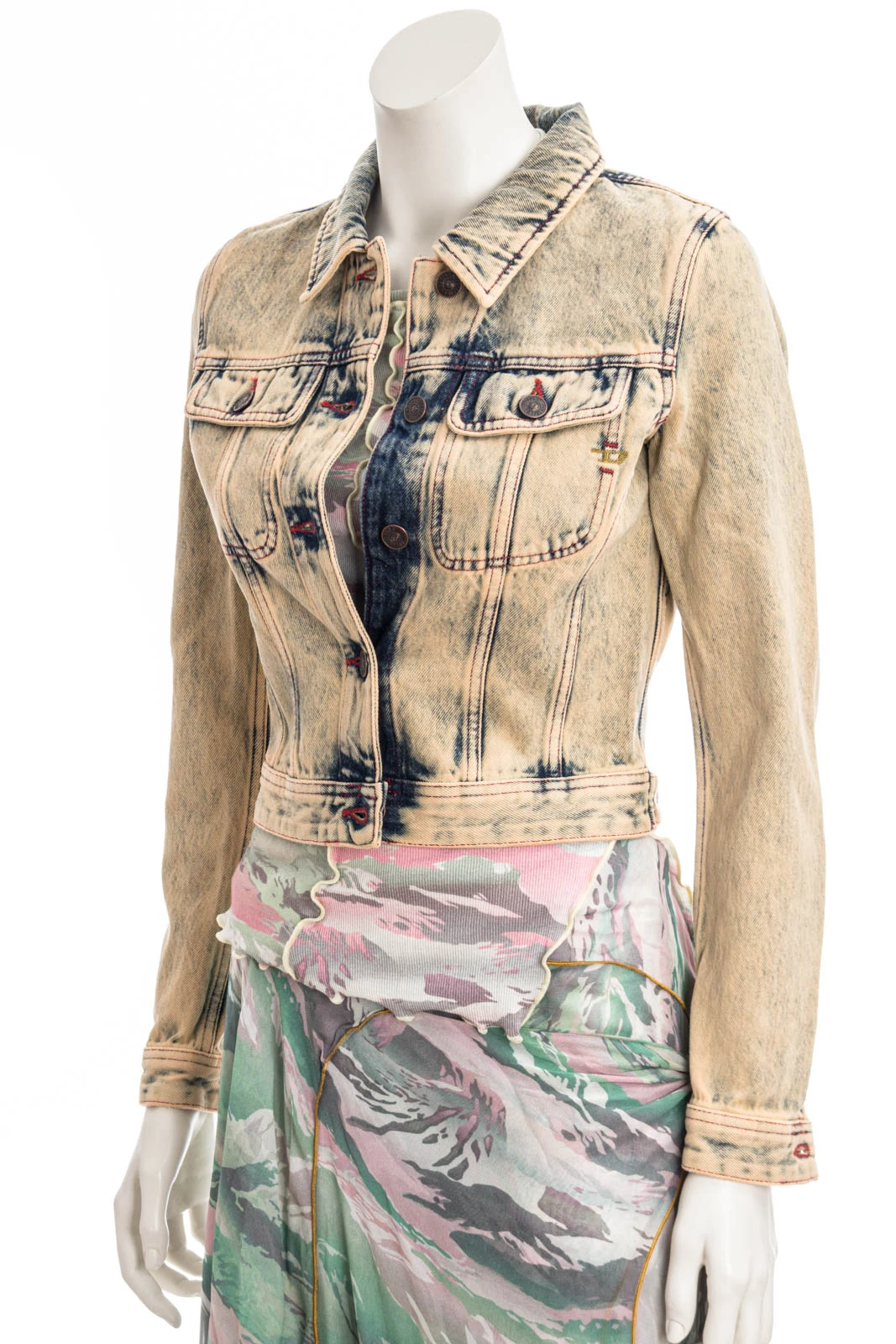 DIESEL Jeansjacke CL-DE-SLIMMY – Bild 2