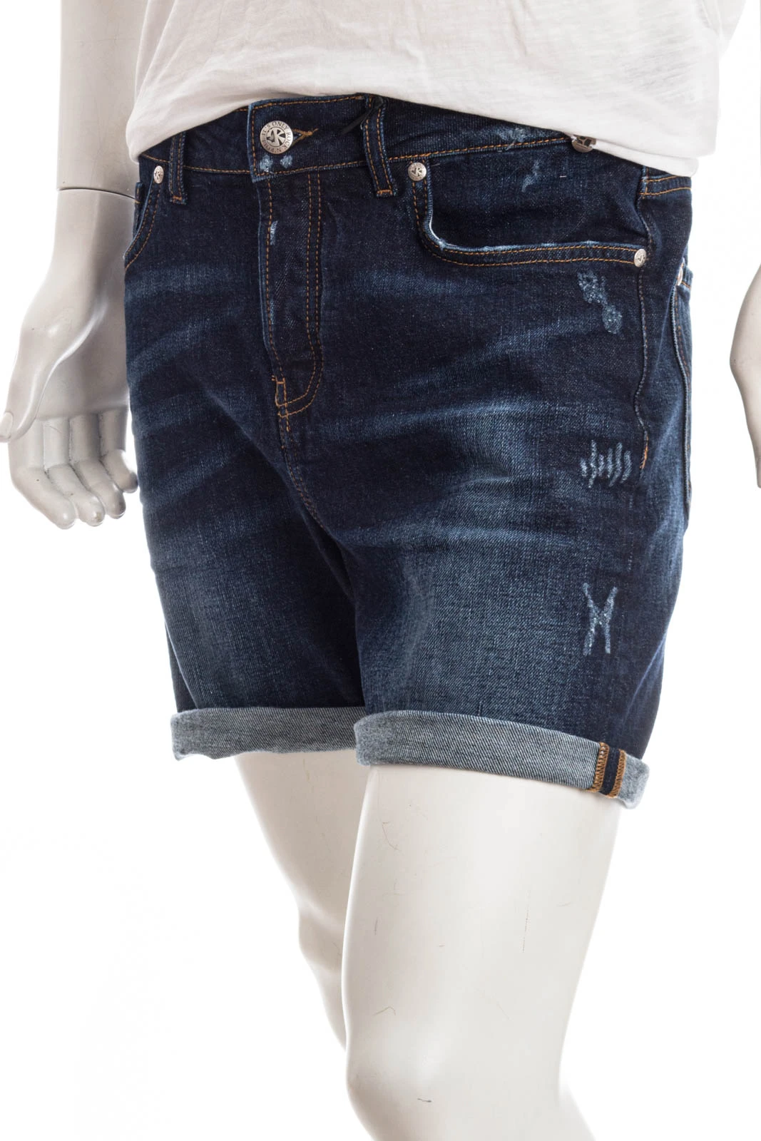 JOHN RICHMOND Jeansshorts POMONA DENIM BERMUDA – Bild 2