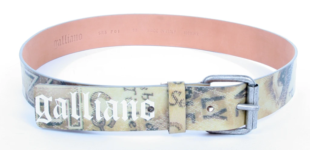 GALLIANO Gürtel – Bild 2