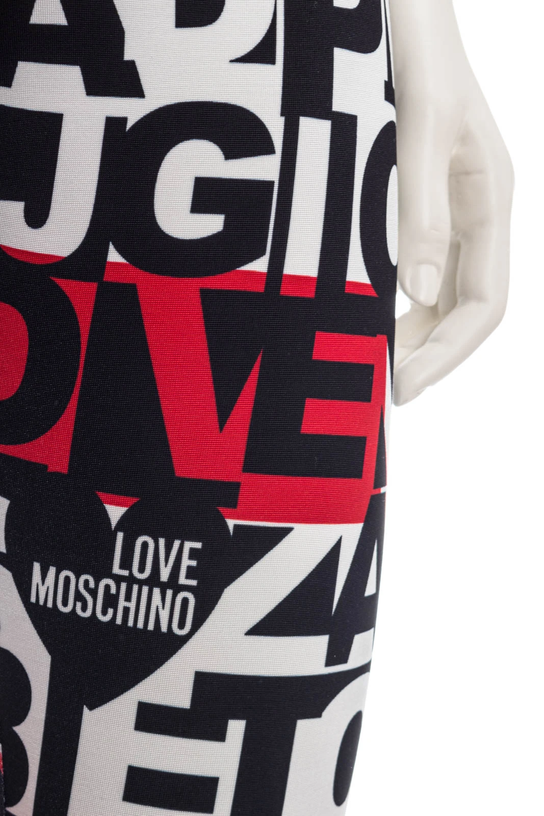 LOVE MOSCHINO Leggings BLACK & WHITE LEGGINGS – Bild 4