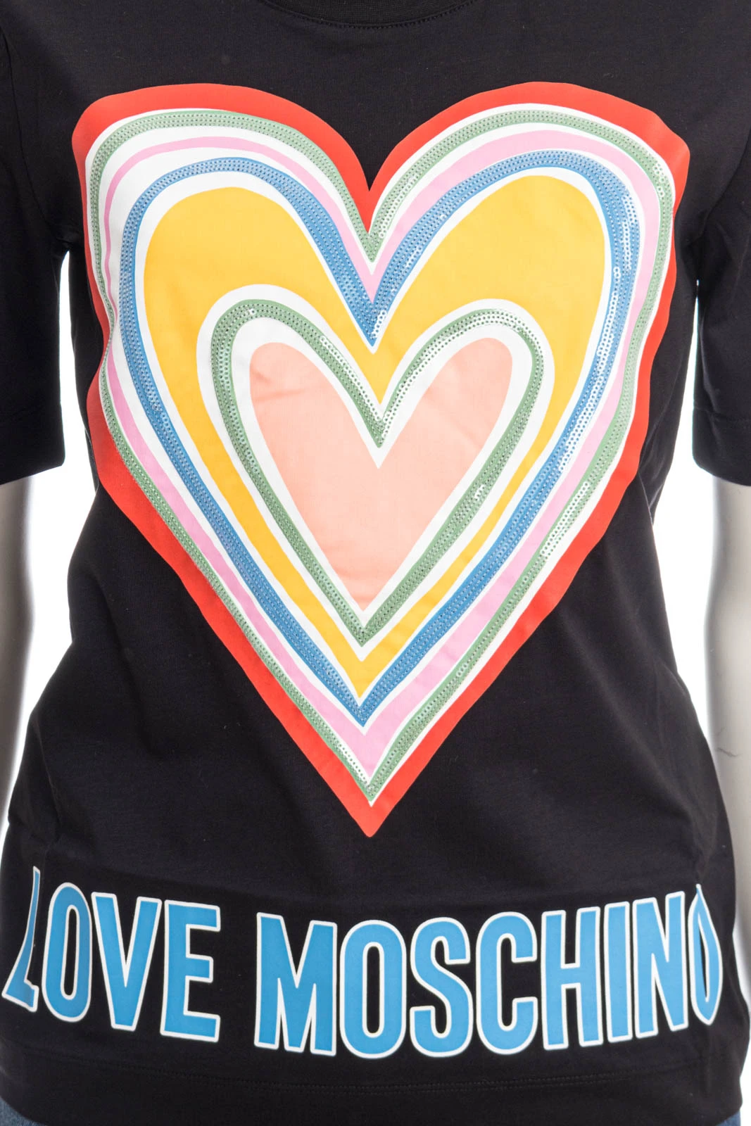 LOVE MOSCHINO Shirt HEART SHIRT – Bild 4