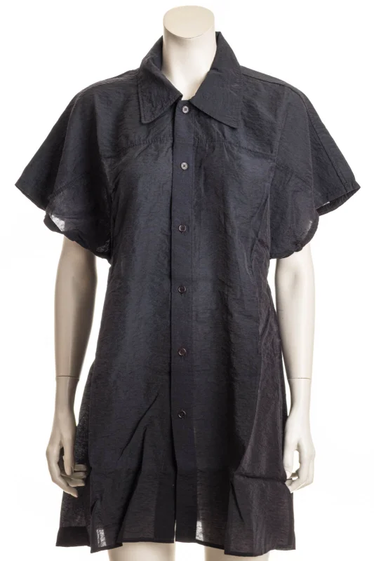 Kleid W SS DD OVRSHRT