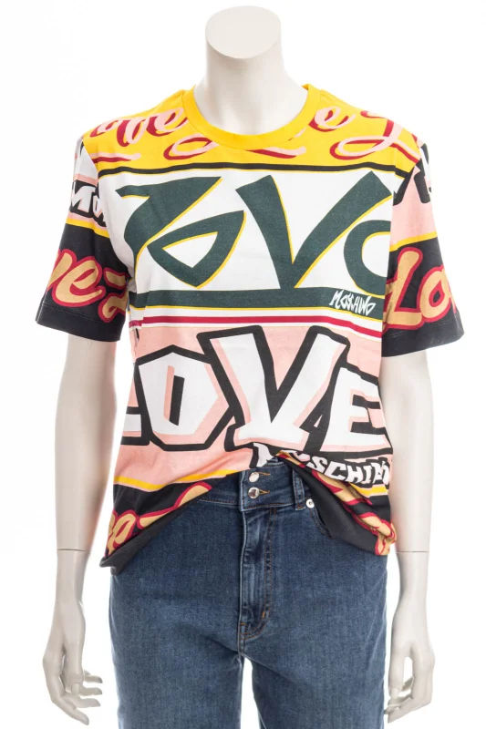 LOVE MOSCHINO T-Shirt LOVE YELLOW