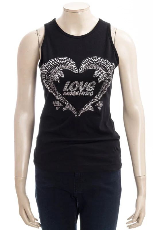 LOVE MOSCHINO Tanktop LM JRSY DOLPHINE SHAPED TOP