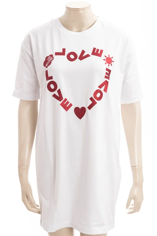 LOVE MOSCHINO Kleid LM JRSY LOGO HEART TEE DRESS
