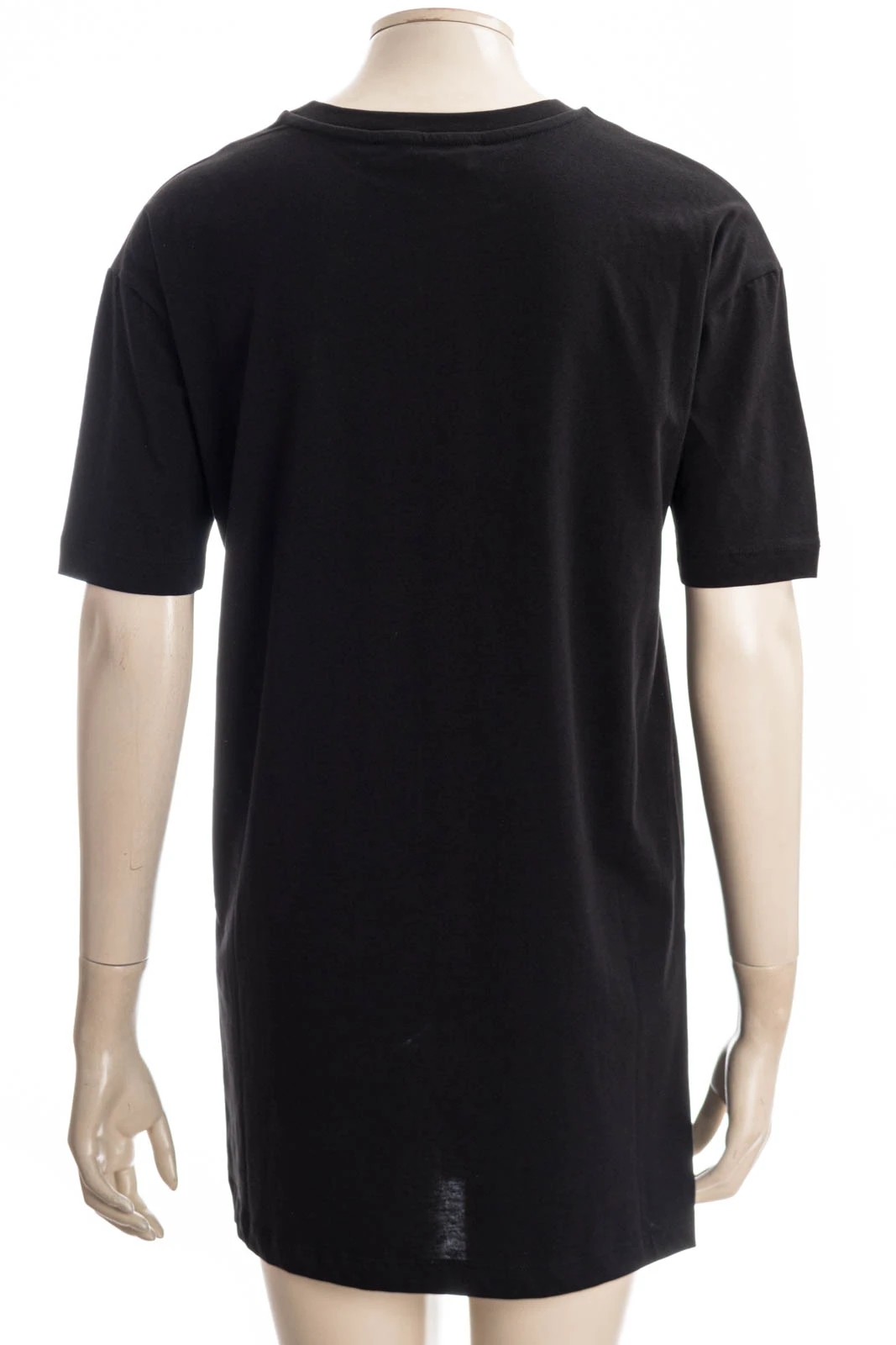 LOVE MOSCHINO Kleid LM JRSY PUNK SLOGAN TEE DRESS – Bild 4