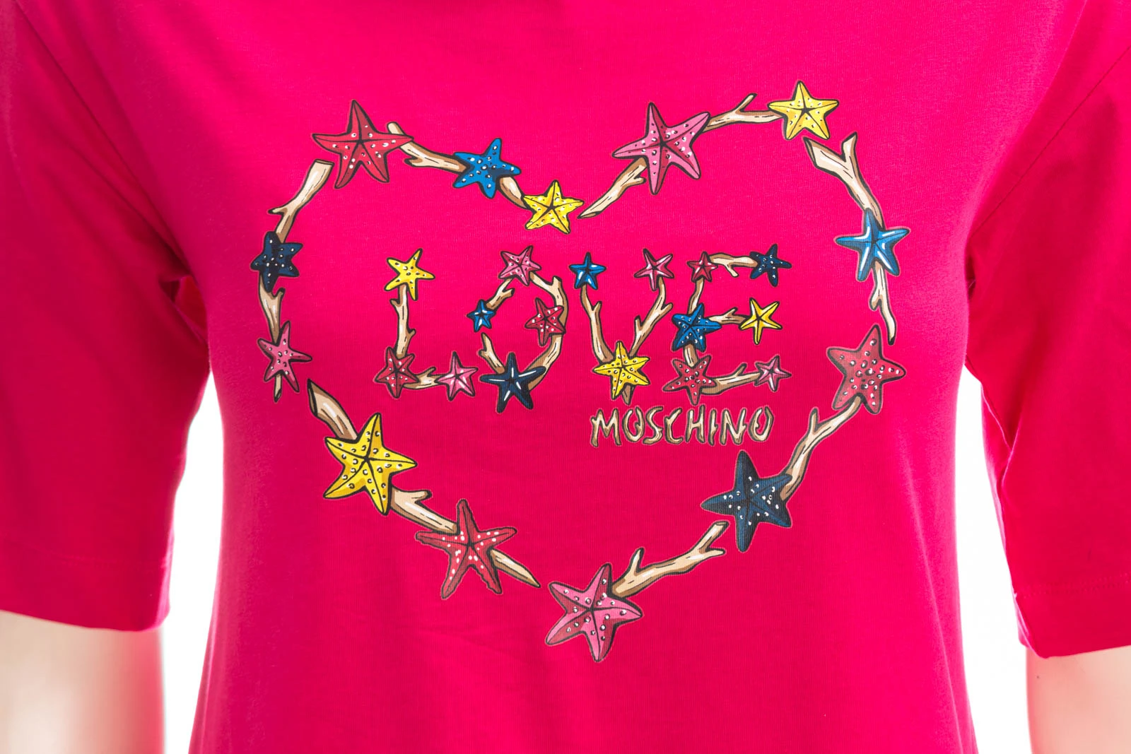 LOVE MOSCHINO Kleid LM JRSY STARFISH HEART DRESS – Bild 3