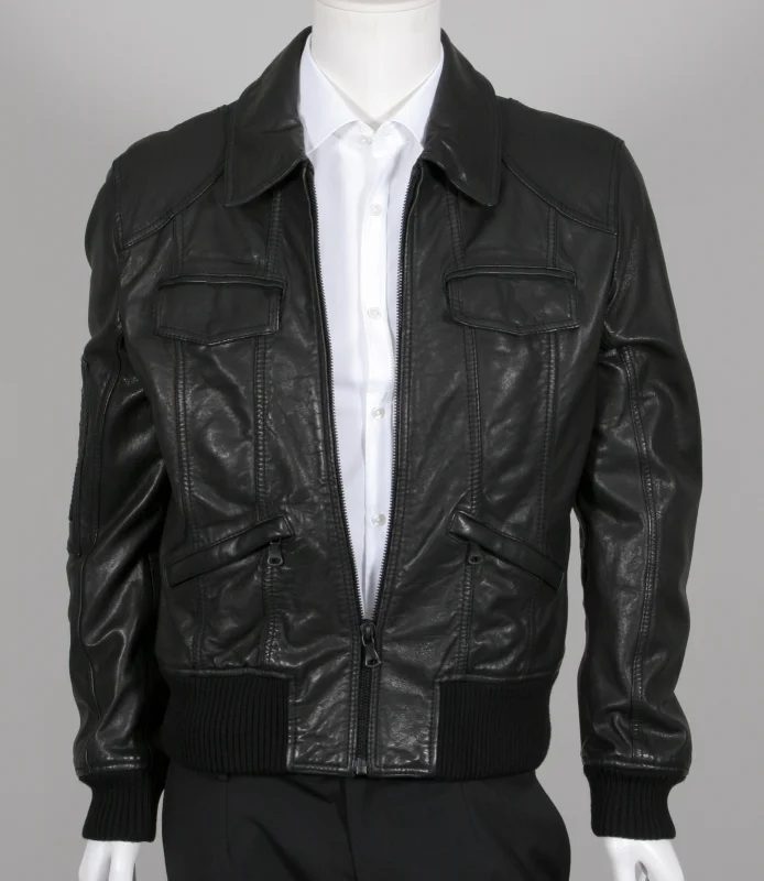 Lederjacke