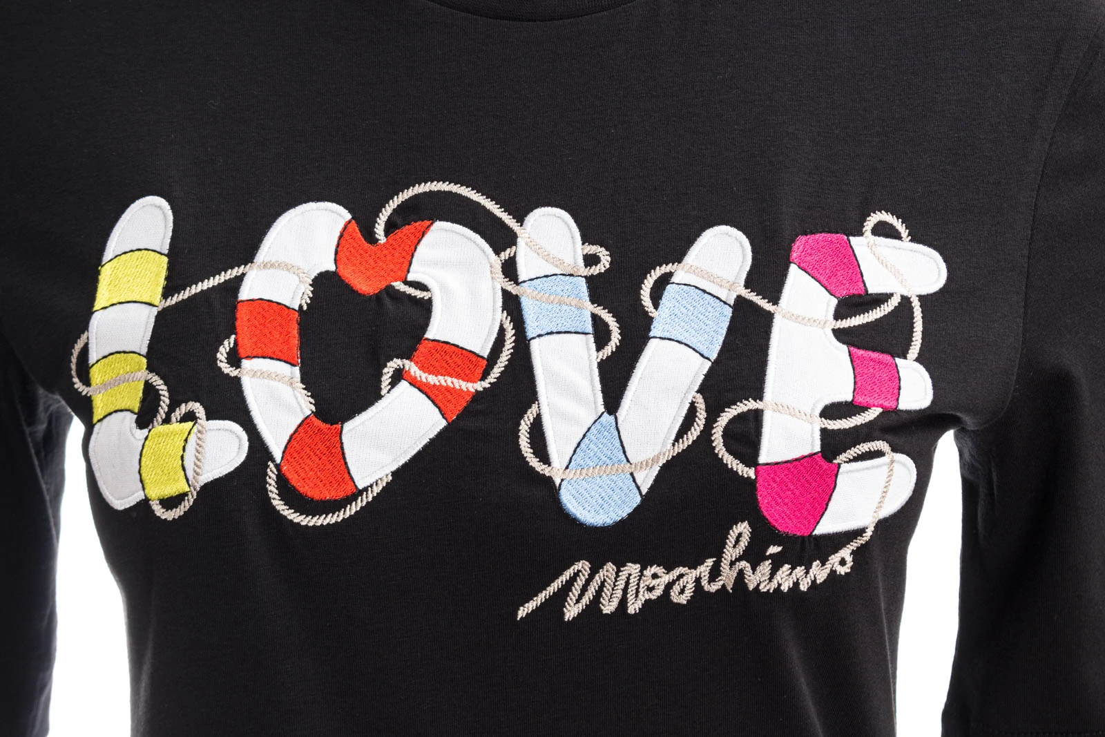 LOVE MOSCHINO Kleid LM JRSY LIFESAVER LOVE DRESS – Bild 3