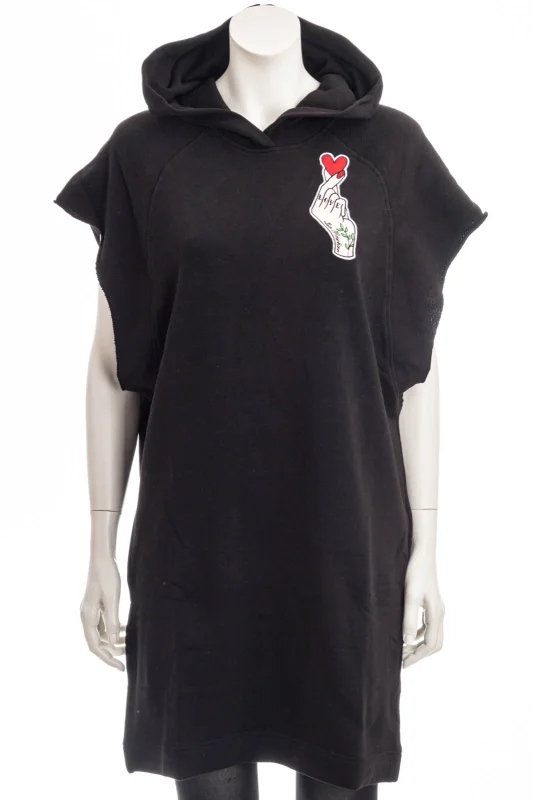 LOVE MOSCHINO Kleid KAPUZENSWEATKLEID