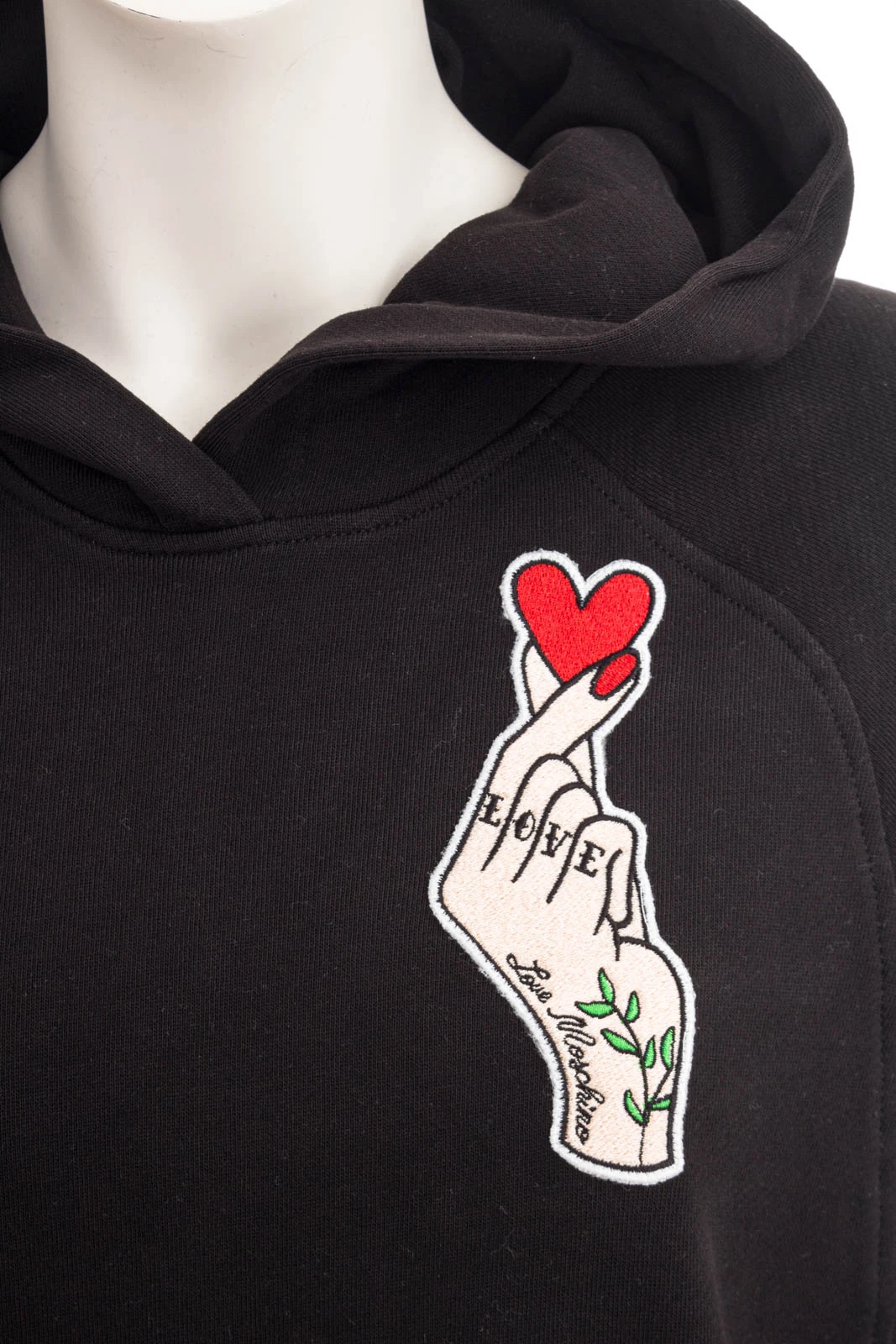 LOVE MOSCHINO Kleid KAPUZENSWEATKLEID – Bild 4